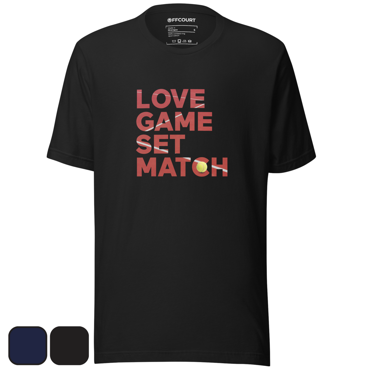 LOVE GAME SET MATCH