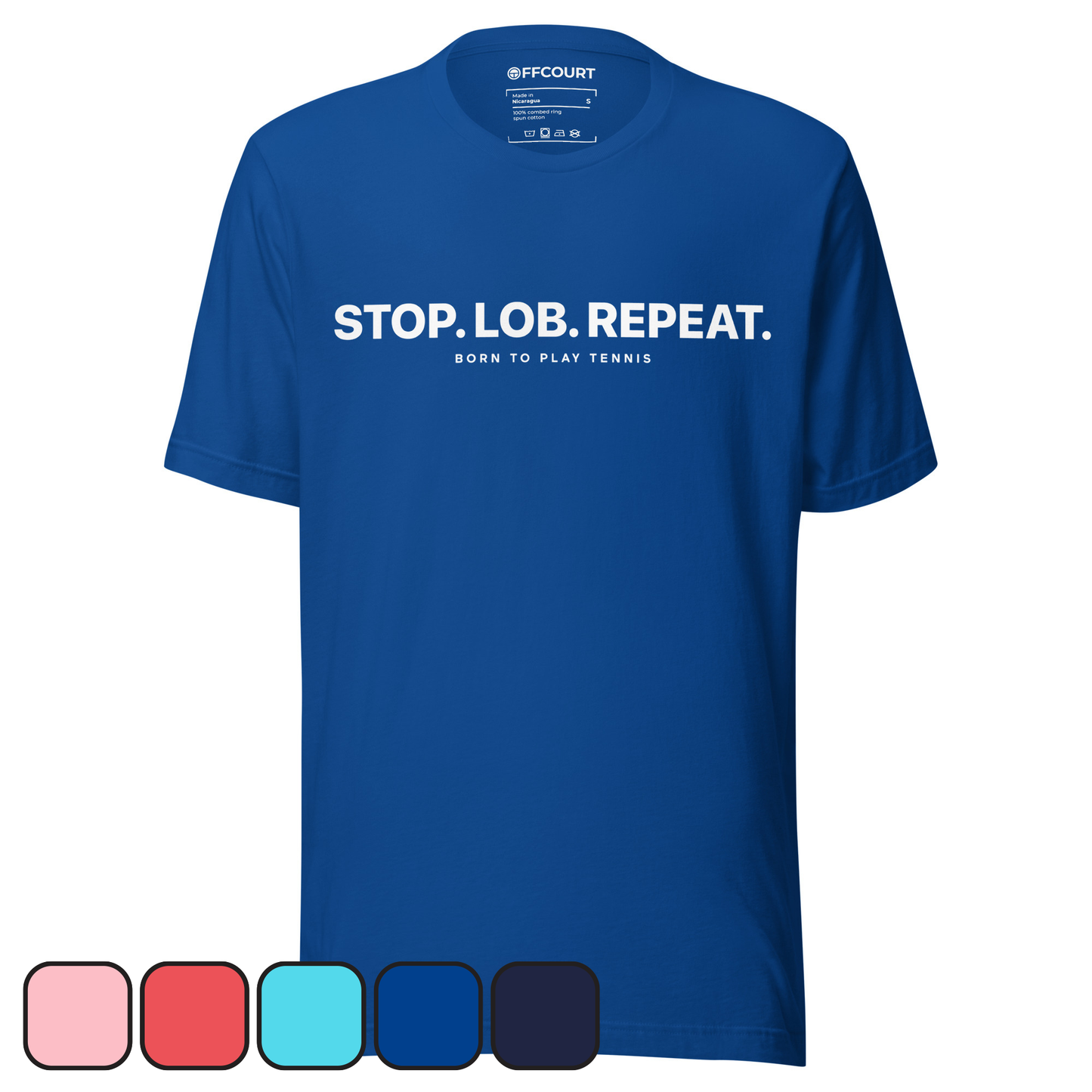 STOP.LOB.REPEAT. - WHITE ACE