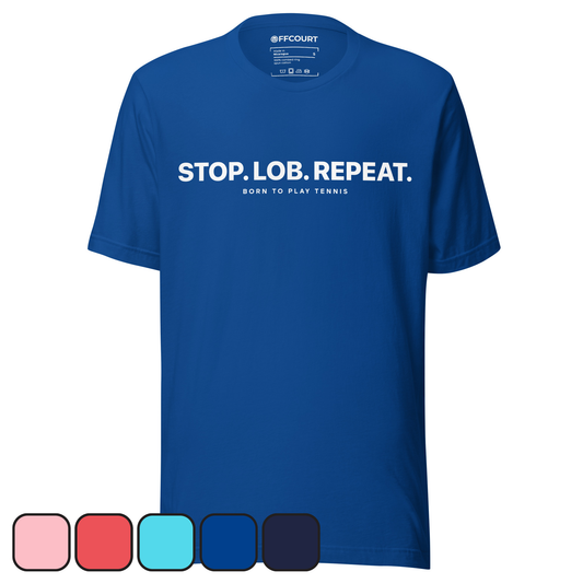 STOP.LOB.REPEAT. - WHITE ACE